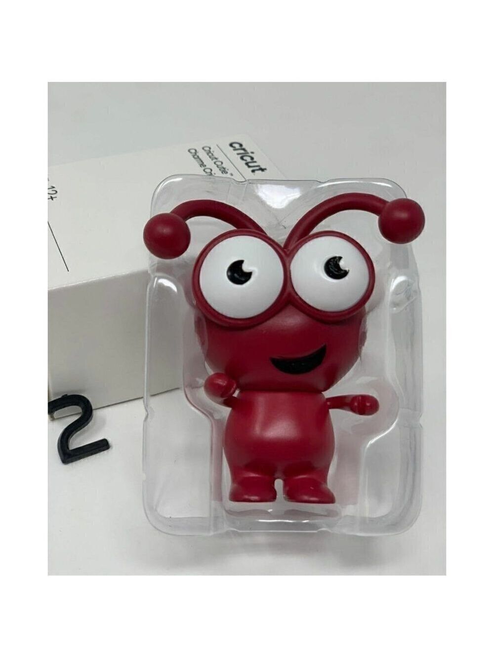 Cricut Cutie Merlot Red Cricut Collectible Craft Room Decor Figure Boxed Gift M